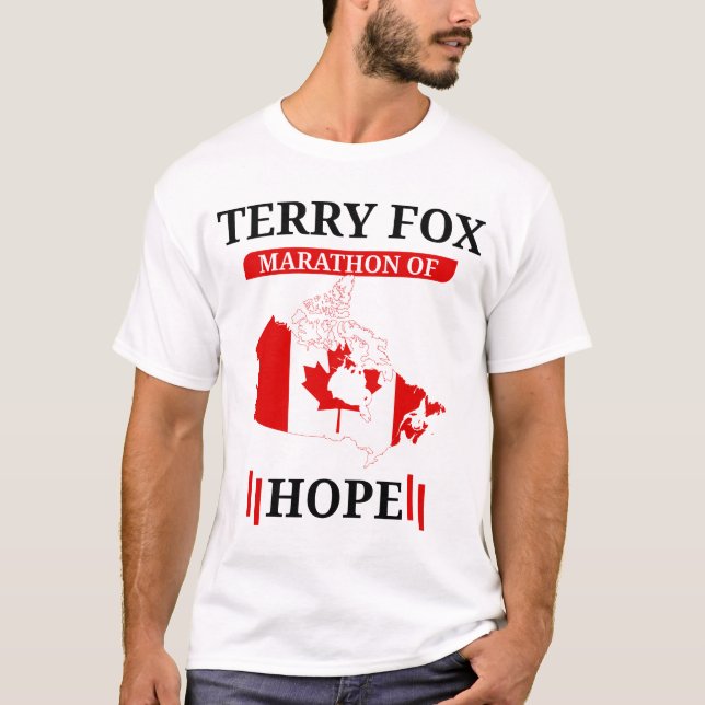 CAMISETA TERRY FOX MARATHON OF HOPE (Frente)