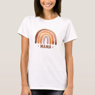 Camiseta Terthy Tone Watercolor Boho Mama