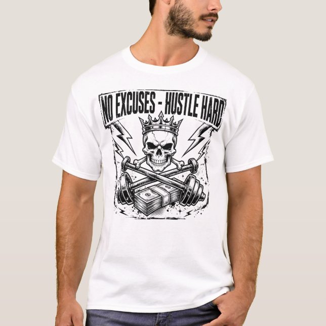 Camiseta Teschio Real Hustle (Frente)