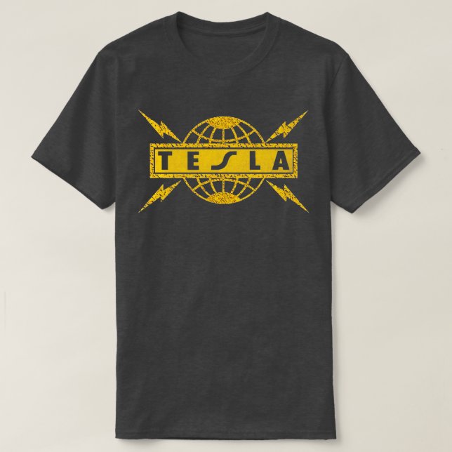 Camiseta Tesla (Frente do Design)