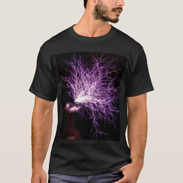 Camiseta Tesla Coil (Frente)