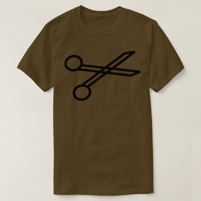 Camiseta Tesoura 8 (Frente do Design)