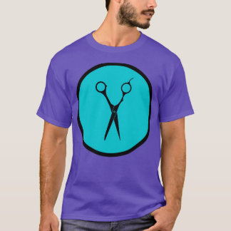 Camiseta Tesoura Azul