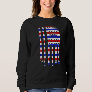 Camiseta Tesoura de Barbeiro Bandeira Americana Barbearia C