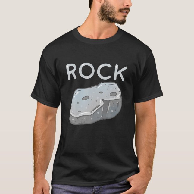 Camiseta Tesoura De Papel Rock Correspondendo A Figurinos D (Frente)