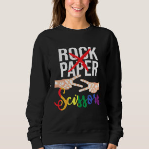 Camiseta Tesoura De Papel Rock - Prid Gay da Fila Lgbtq Lés
