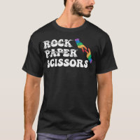 Tesoura de Papel Rock Sensibilização LGBT para Lés