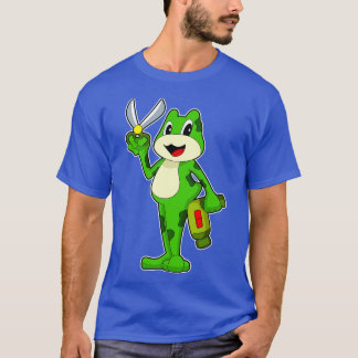 Camiseta Tesoura do cabeleireiro do sapo