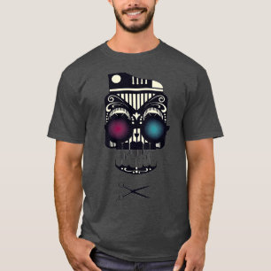 Camiseta Tesoura do crânio 1