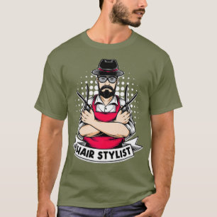 Camiseta Tesoura Estheticista Hair Stylist