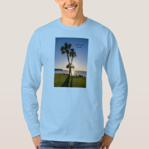 Camiseta Tesoura Palmeira Silhuette Long Sleeve T Shirt