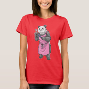 Camiseta Tesoura Pente de Cabeleireiro Panda