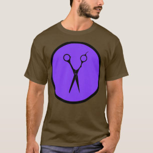 Camiseta Tesoura Roxo