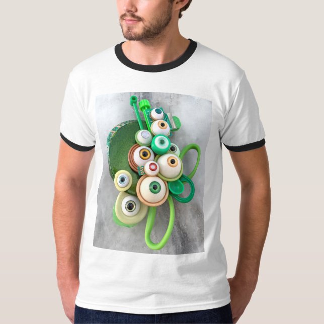 Camiseta Tesoura Verde (Frente)