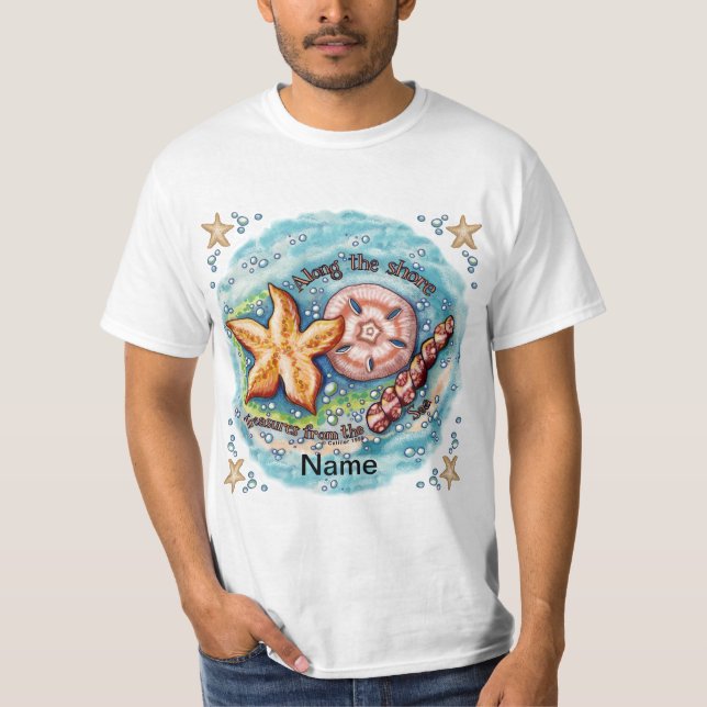 Camiseta Tesouros de Conchas  (Frente)