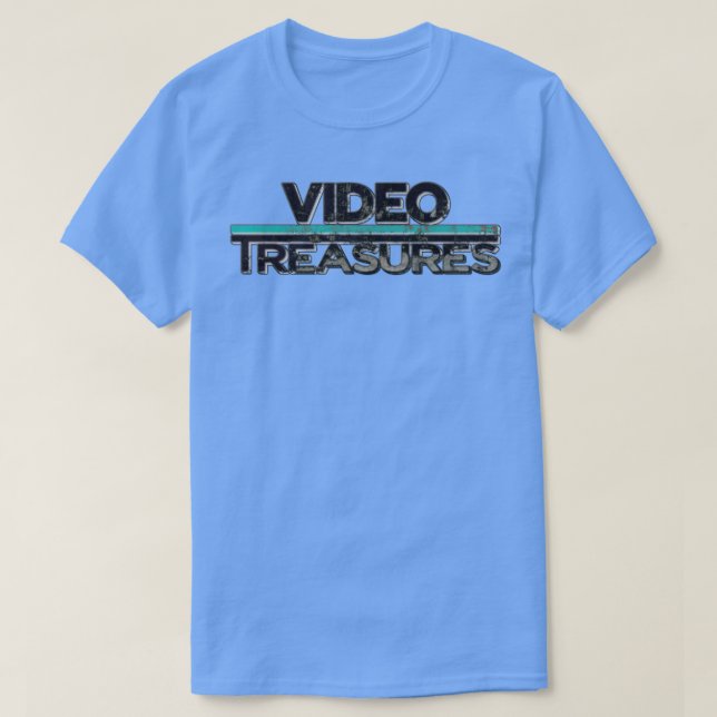 Camiseta Tesouros de vídeo 2 (Frente do Design)