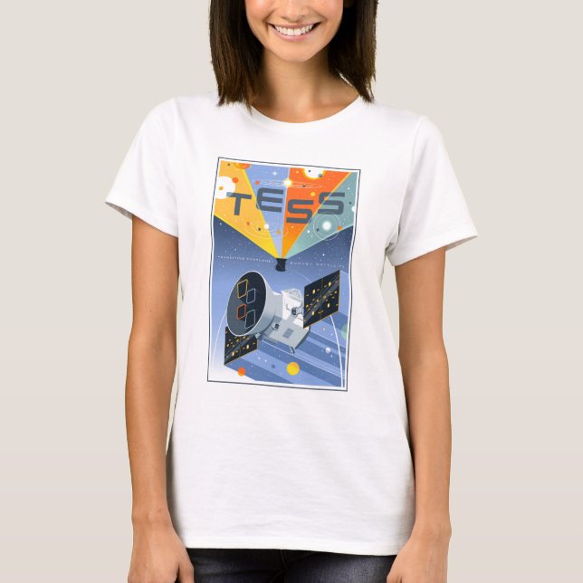 Camiseta Tess Space Telescope Poster. (Frente)