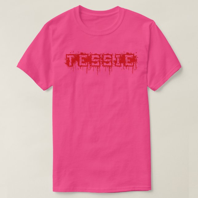 Camiseta Tessie First Name Halloween Costume Personalizado  (Frente do Design)