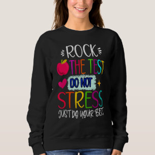 Camiseta Test Day Rock The Test Teacher Day Testing Teacher