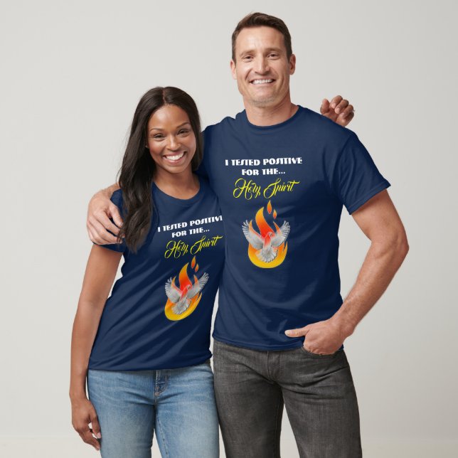 Camiseta "Testado Positivo" (Unissex)