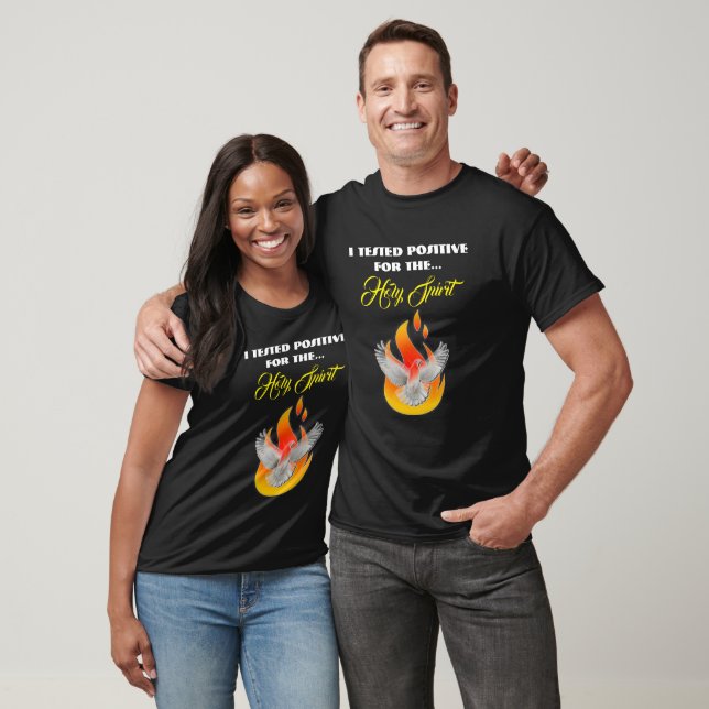 Camiseta "Testado Positivo" (Unissex)
