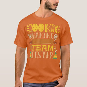 Camiseta Testador da Equipe de Assar Biscoitos 1143