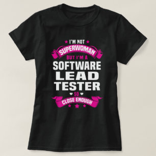 Camiseta Testador de Chumbo de Software