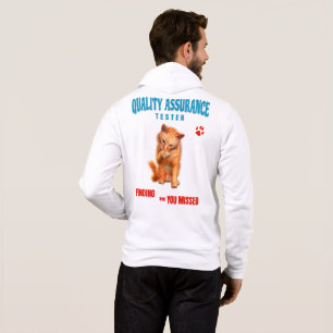 Camiseta Testador de QA Humor de Gato