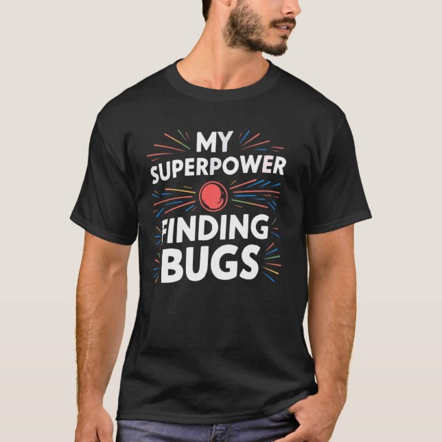 Camiseta Testador do Web site de desenvolvedores de softwar (Frente)