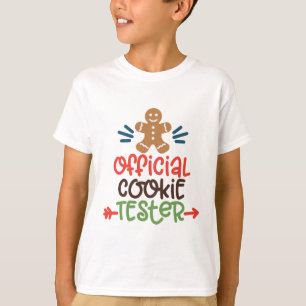 Camiseta Testador Oficial de Cookies