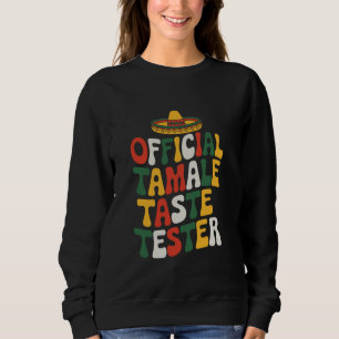 Camiseta Testador Oficial de Sabor de Tamale, Amante de Com