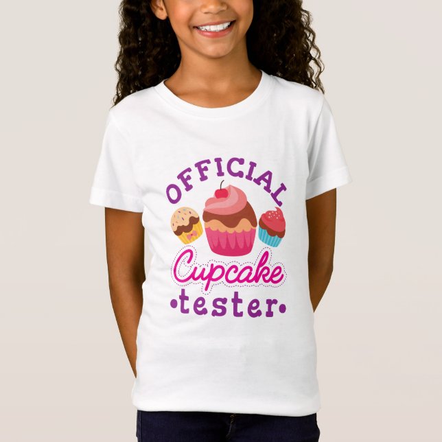Camiseta Testador oficial do Cupcake (Frente)