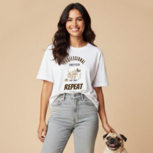 Camiseta Testador Profissional de Sofá – Coleção Cozy Paws