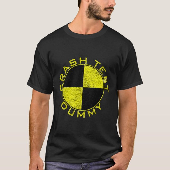 Camiseta Teste De Acidente De Costume Fingindo Que Sou Um T (Frente)