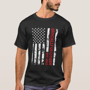 Camiseta Teste de Cidadania Americana Est 2023 Novo