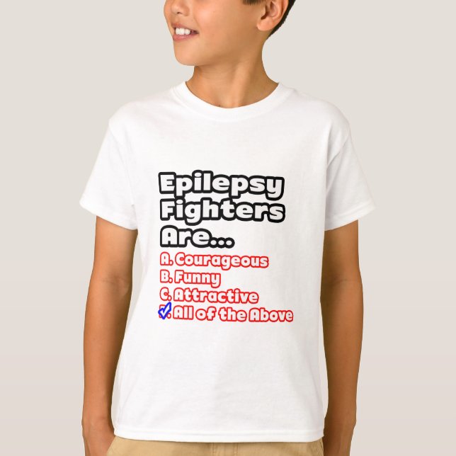 Camiseta Teste de Combate à Epilepsia (Frente)
