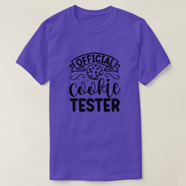Camiseta Teste de cookie oficial01 (Frente do Design)