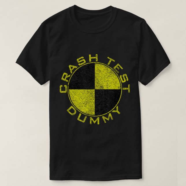 CAMISETA TESTE DE CRASH, FALHA, FALA QUE EU SOU UM TESTE DE (Frente do Design)