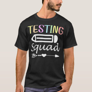 Camiseta Teste de Graduação em Esquadrão Fim do Ano Prof