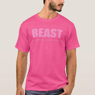 Camiseta Teste de Malhação de Cor Rosa de Motivação do Gym