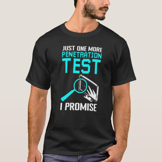 Camiseta Teste de Penetração Hacking Ético e Cyber Securi (Frente)