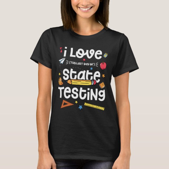 Camiseta Teste de Professores em Teste de Amor (Último Dia  (Frente)