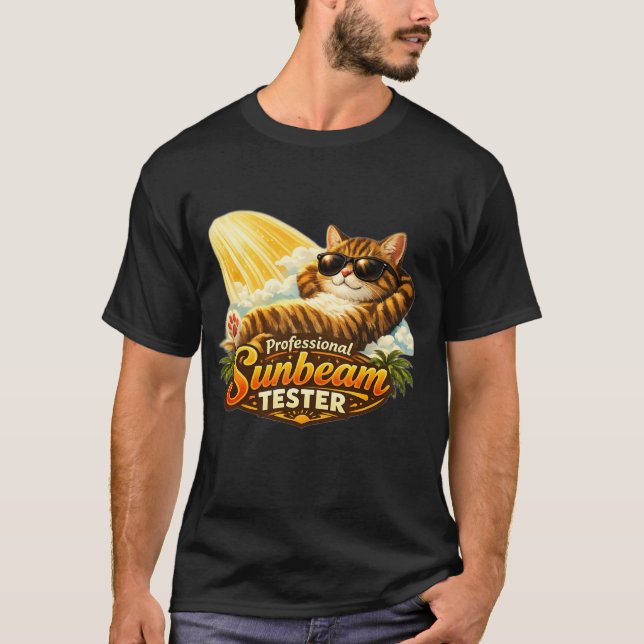 Camiseta Teste de Raio de Sol Profissional (Frente)