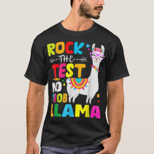 Camiseta Teste de Rock no Teste Ensinando Sem Prob Lama T
