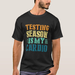 Camiseta Teste é meu professor de Cardio testando