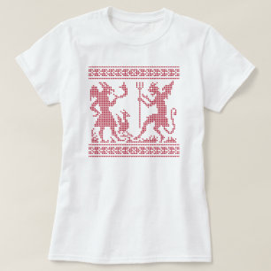 Camiseta Teste padrão do diabo