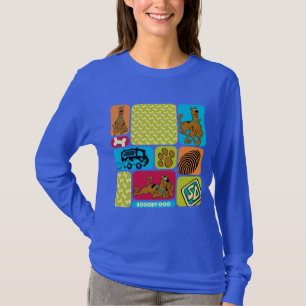 Camiseta Teste padrão do mistério de Scooby-Doo