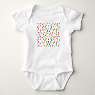 Camiseta Teste padrão gomoso do urso