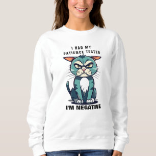 Camiseta Testei A Minha Paciência Que Sou Negativo, Engraça