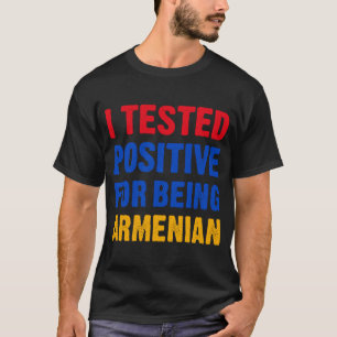 Camiseta Testei Positivo Por Ser Armênio Armênio Fla